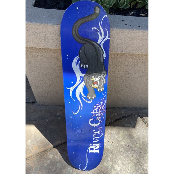Unused Sacramento RIVER CATS Baseball Promo Unused Skateboard Deck RARE Minty - Picture 1 of 4